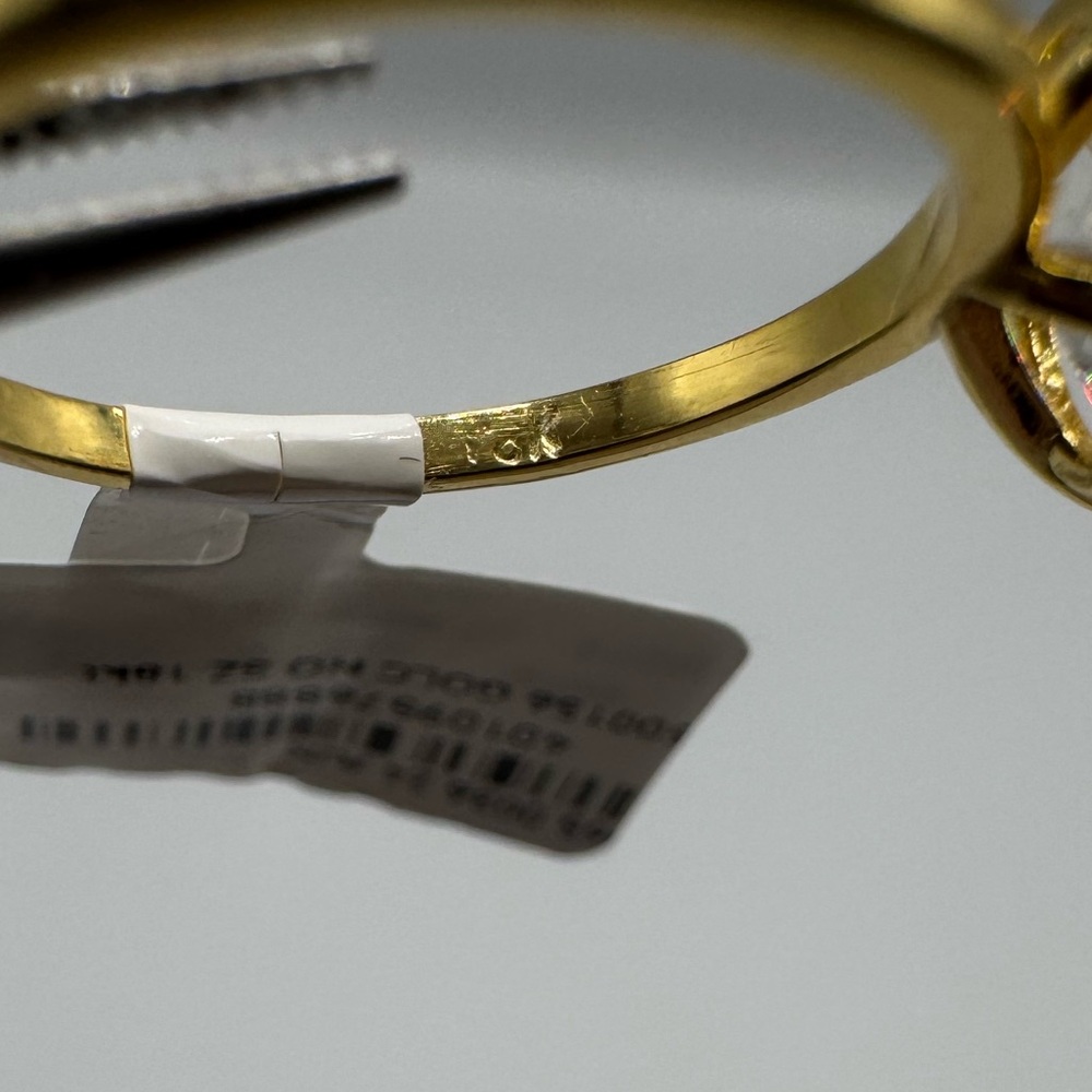 18k 3ct Oval Brilliant Cut Ring - Picture 6 of 12